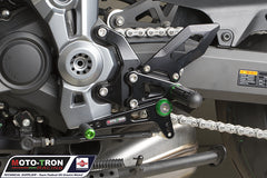 MOTO-TRON Rearsets for KAWASAKI Z900 (2017+)