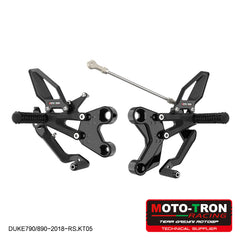 MOTO-TRON Rearsets for KTM Duke 790/890 (2018-2024)