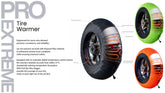 MOTO-TRON Pro-Extreme Full Coverage & Automatic Temperature Control Tire Warmers