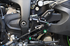 MOTO-TRON Rearsets for KAWASAKI ZX-6R (2009+)