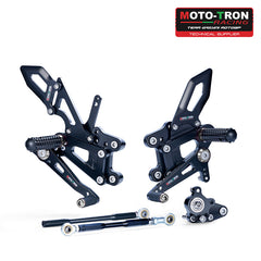 MOTO-TRON Rearsets for HONDA CBR600RR/F F4I (2007+) NON-ABS