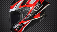 MOTO-TRON R90 GP Carbon Fiber Helmet