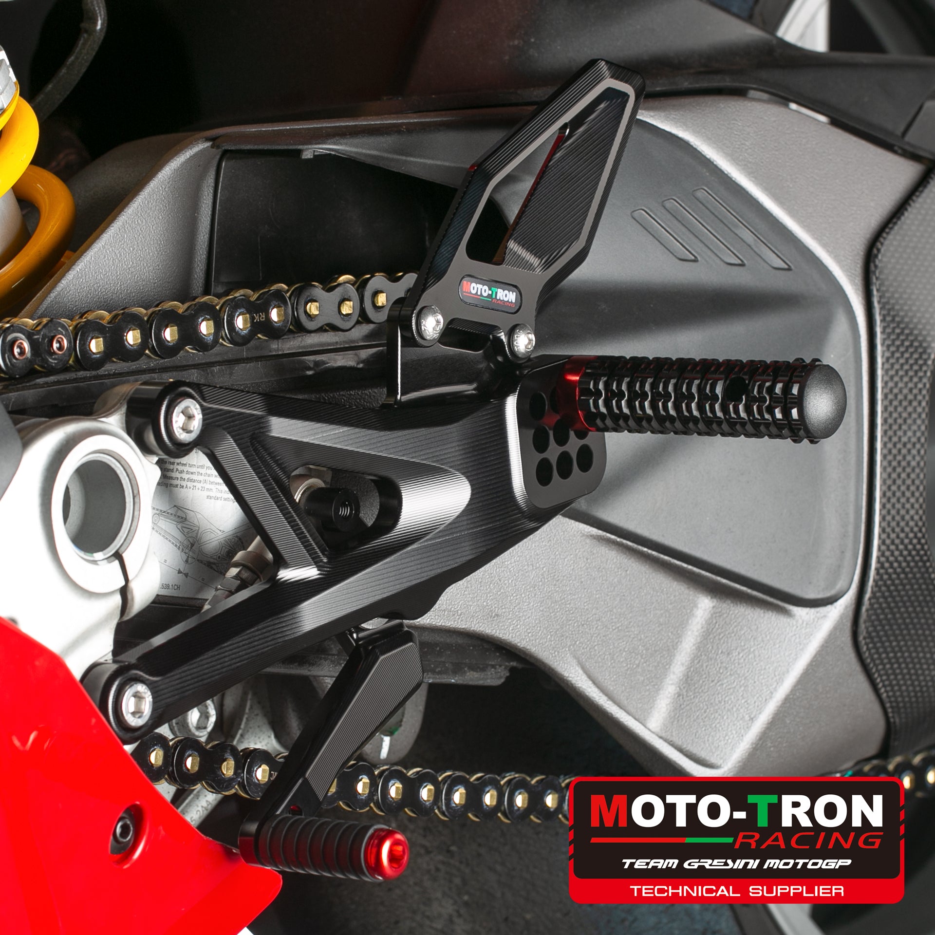 MOTO-TRON Rearsets for DUCATI PANIGALI V4 (2025+)