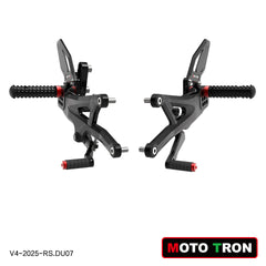MOTO-TRON Rearsets for DUCATI PANIGALI V4 (2025+)