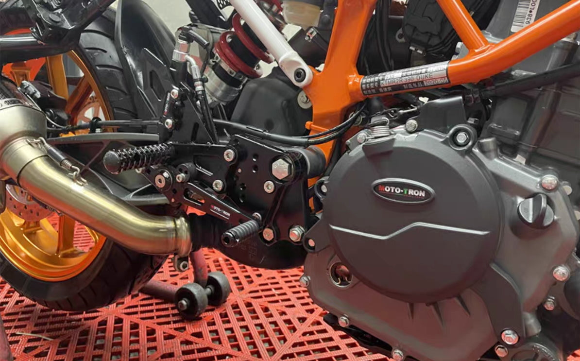 MOTO-TRON Rearsets for KTM Duke 390 (2018-2023)
