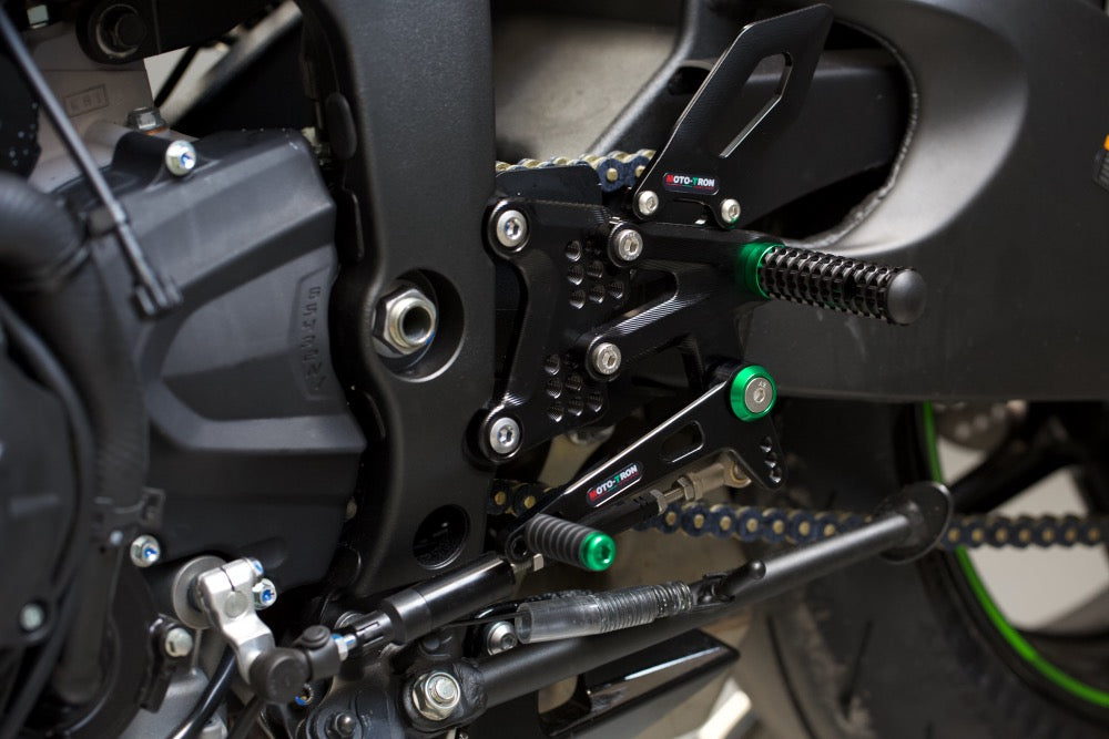 MOTO-TRON Rearsets for KAWASAKI ZX-6R (2009+)