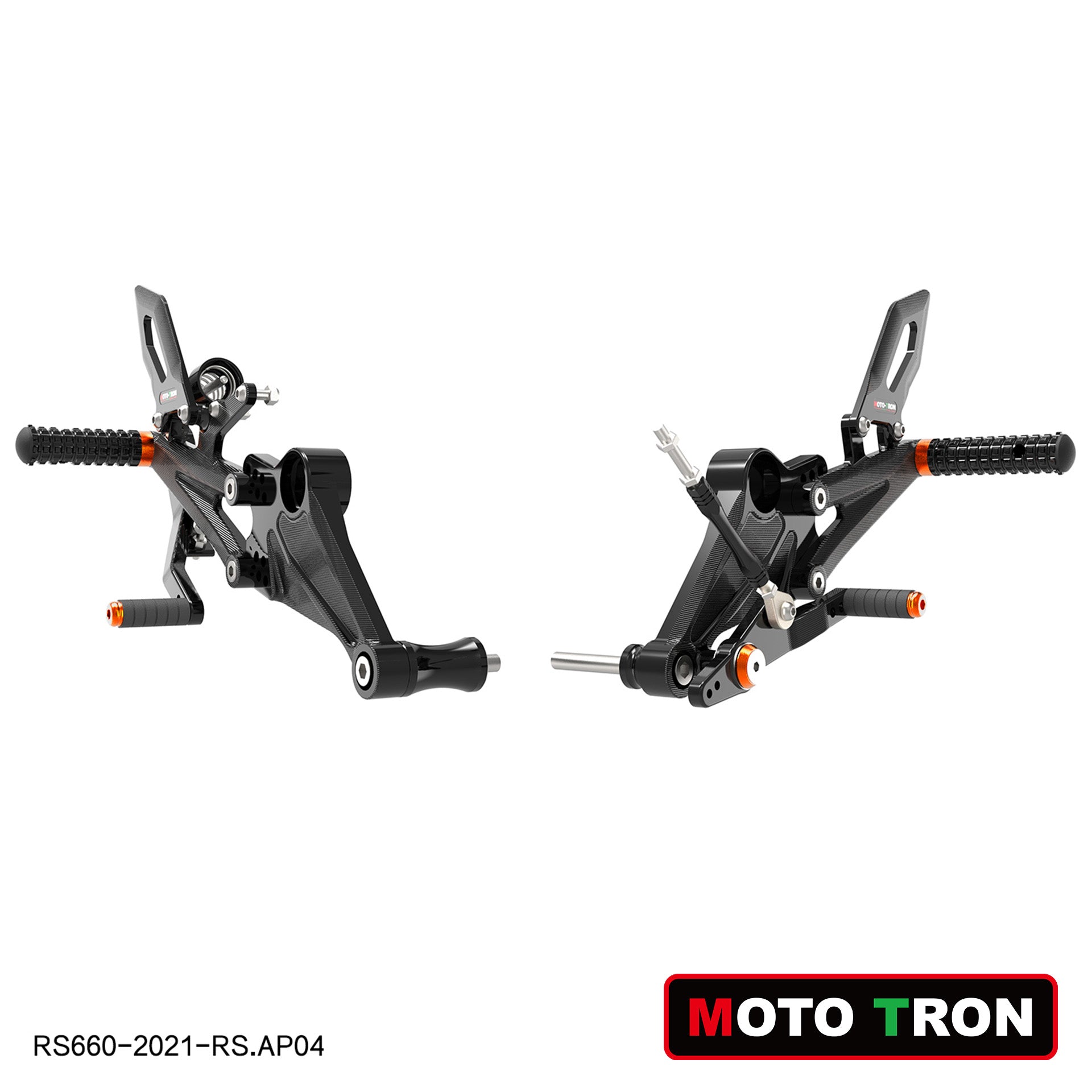MOTO-TRON Rearsets for Aprilia RS660 (2021+)