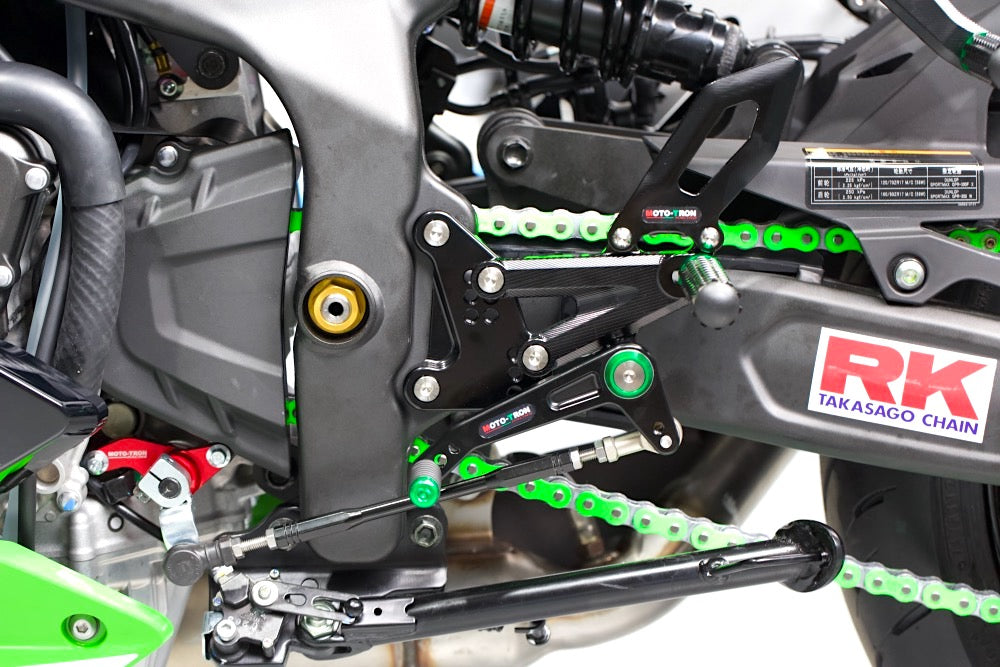 MOTO-TRON Rearsets for KAWASAKI ZX-4R/RR (2023+)