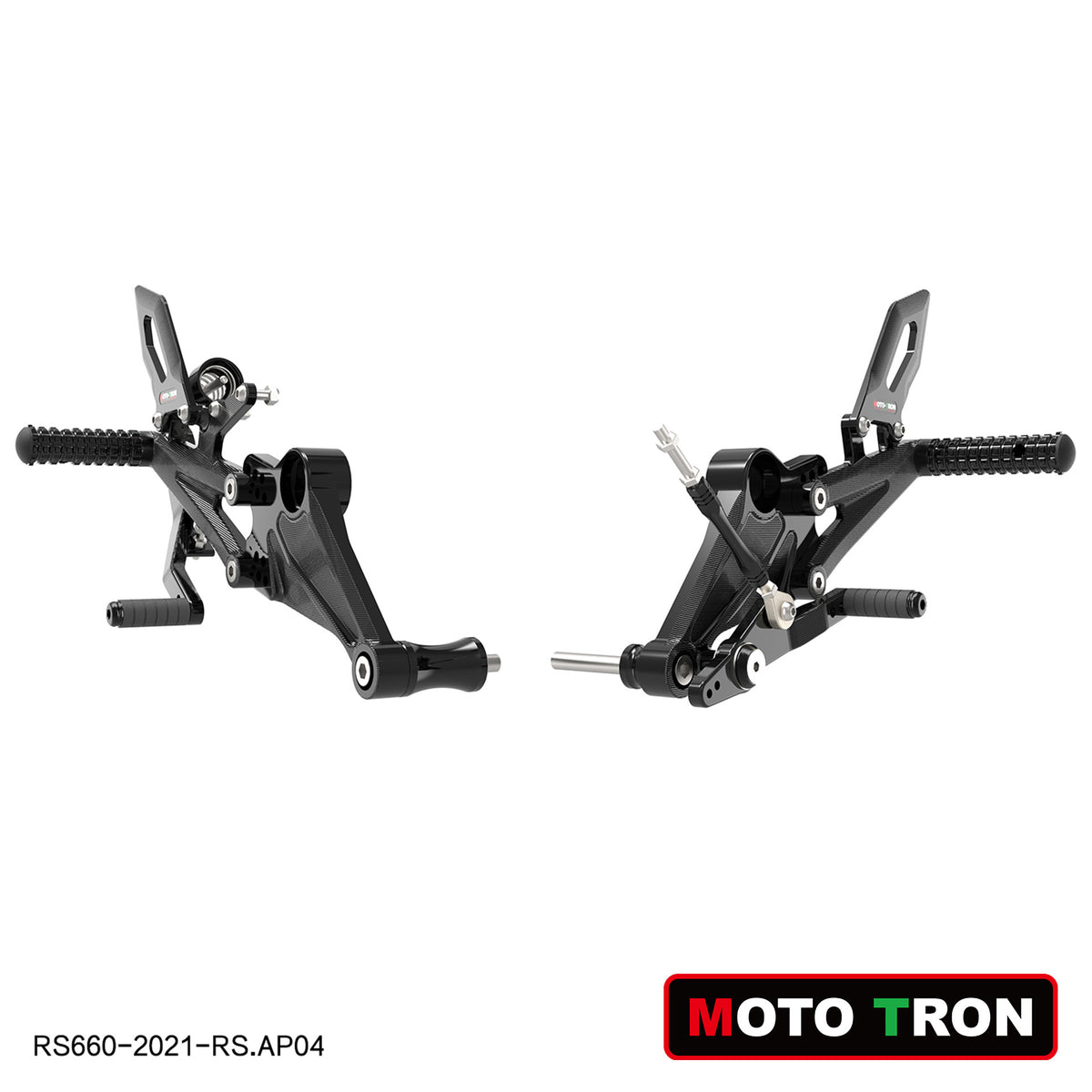 MOTO-TRON Rearsets for Aprilia RS660 (2021+)
