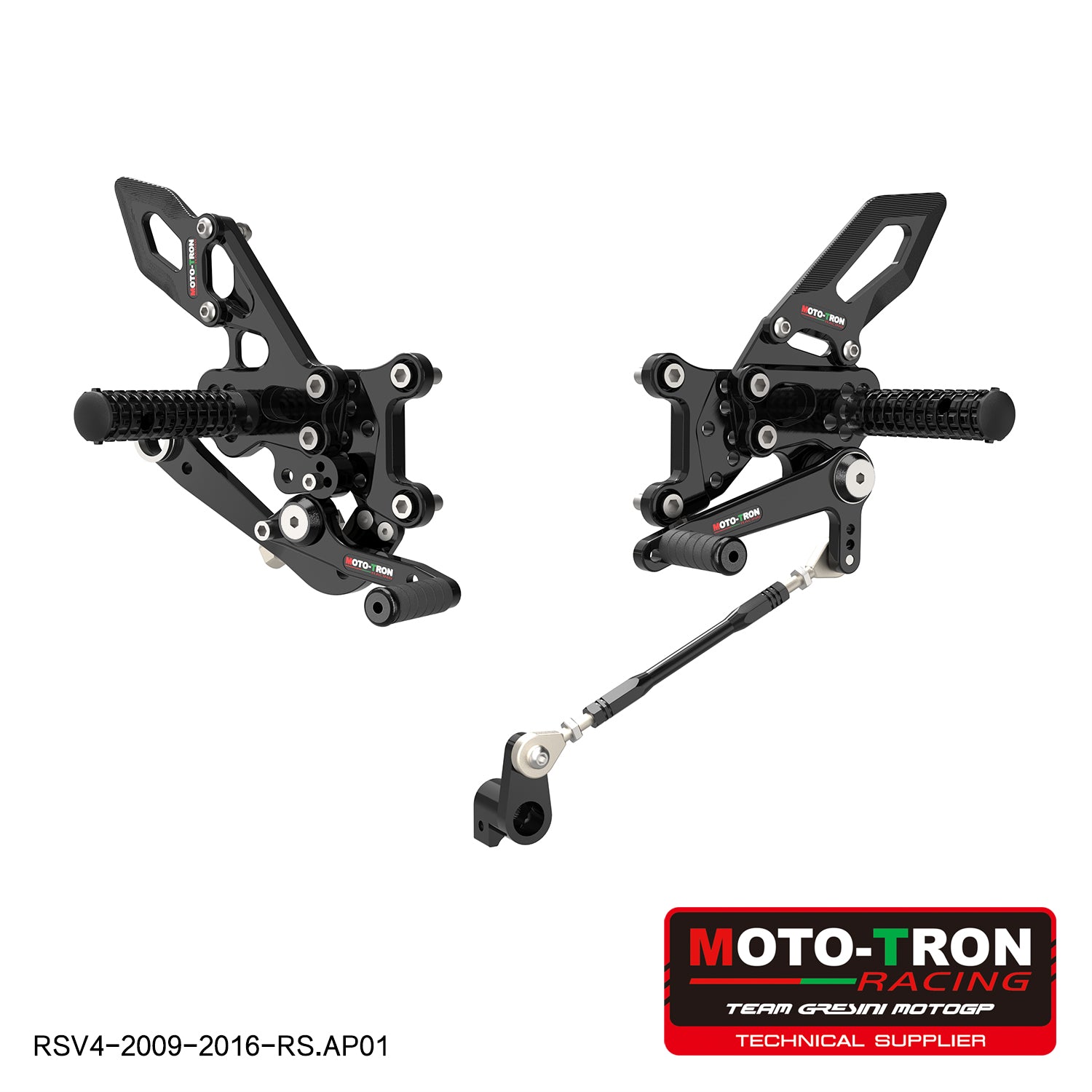MOTO-TRON Rearsets for Aprilia RSV4 (2009-2016)