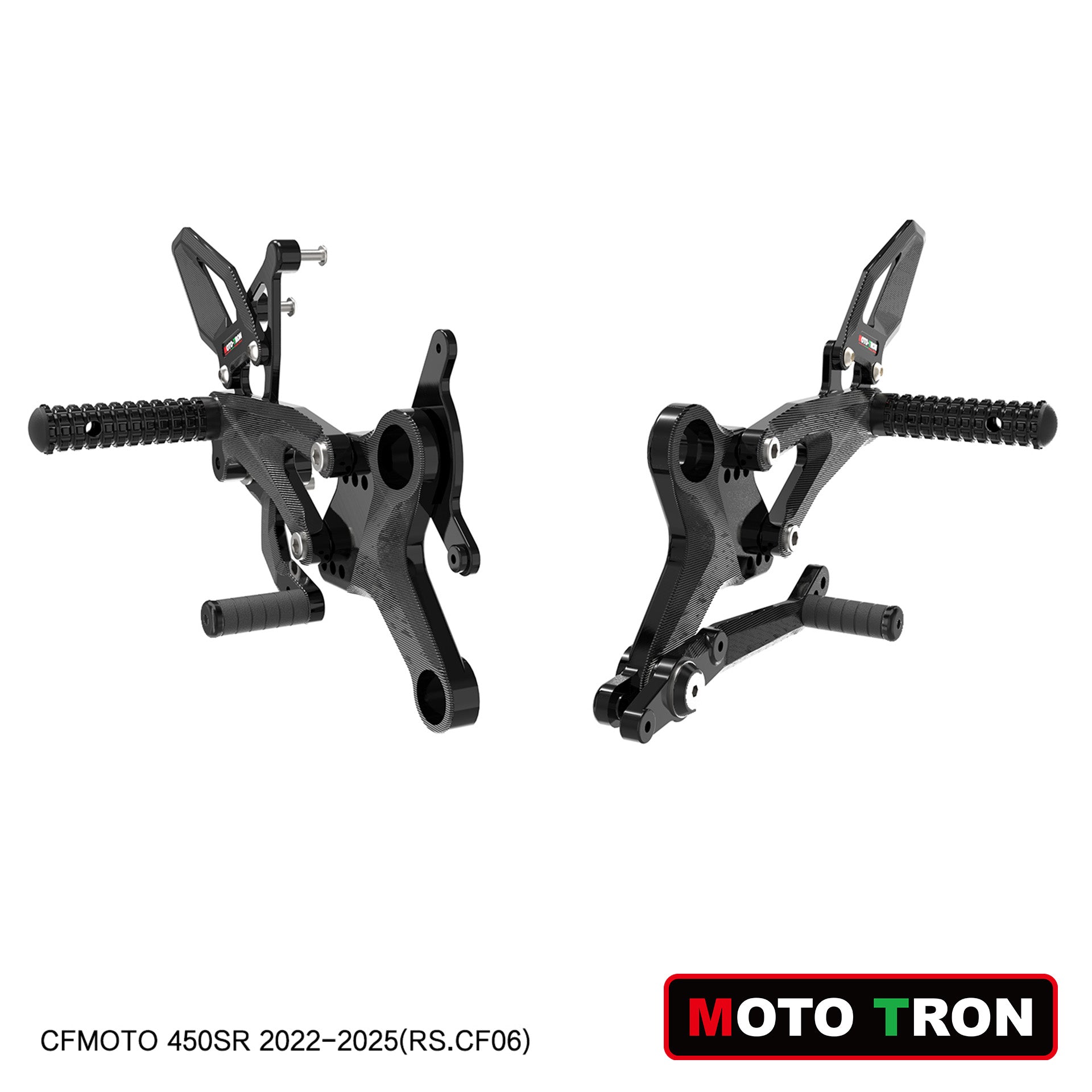 MOTO-TRON Rearsets for CFMOTO 450 SS 2022+