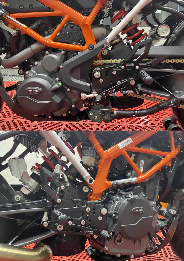 MOTO-TRON Rearsets for KTM Duke 390 (2018-2023)
