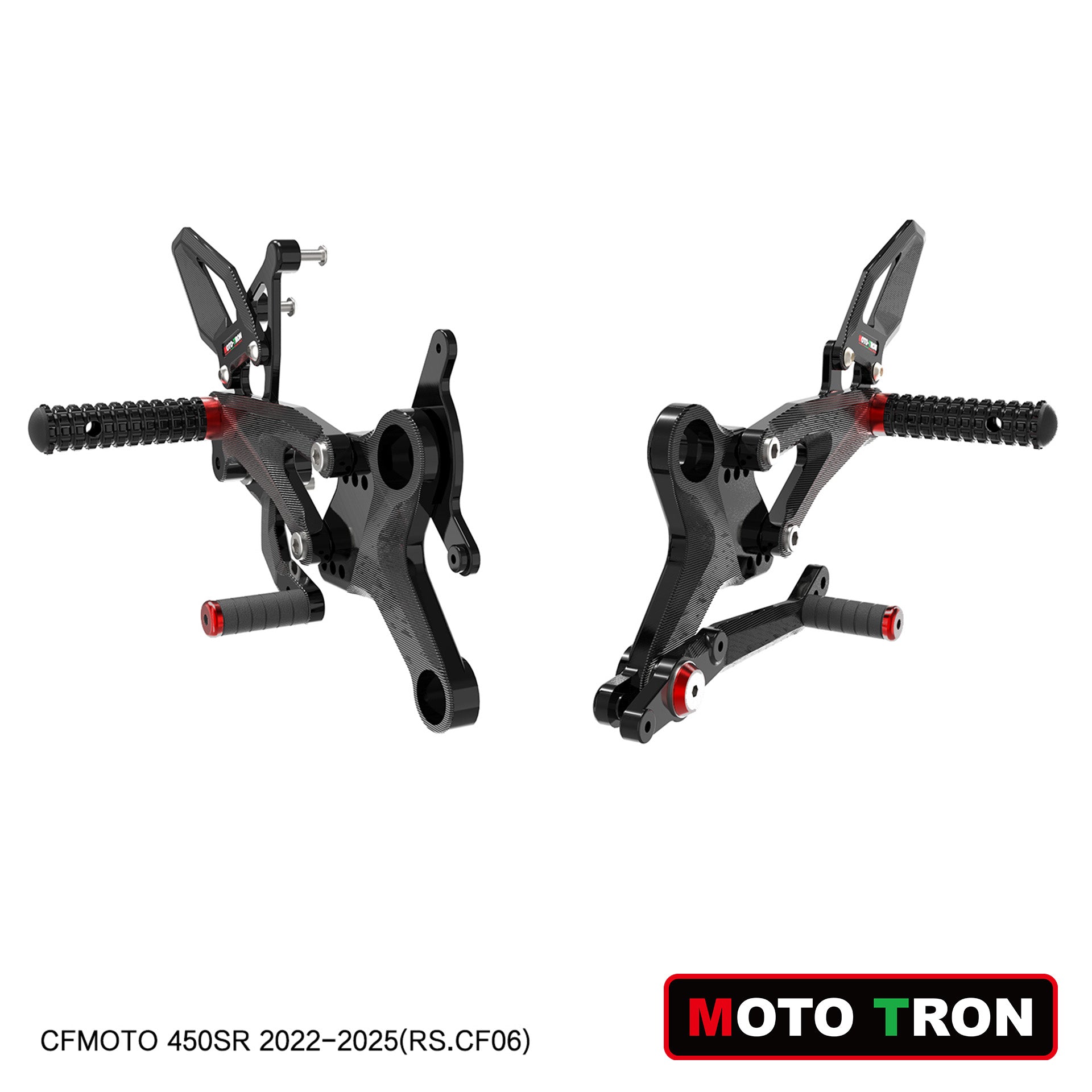 MOTO-TRON Rearsets for CFMOTO 450 SS 2022+