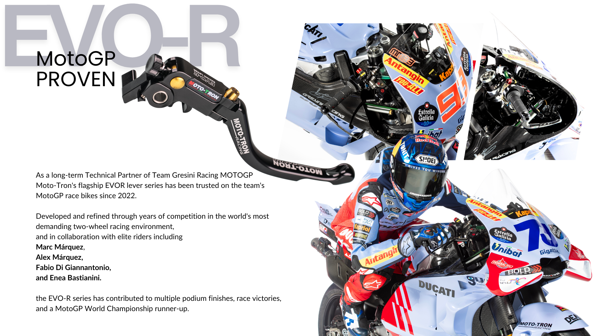 MOTO-TRON EVO-R Brake Lever - Triumph