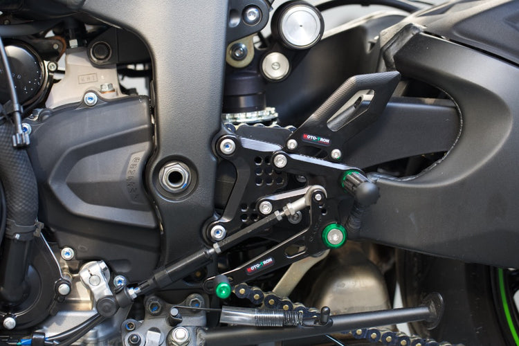 MOTO-TRON Rearsets for KAWASAKI ZX-6R (2009+)