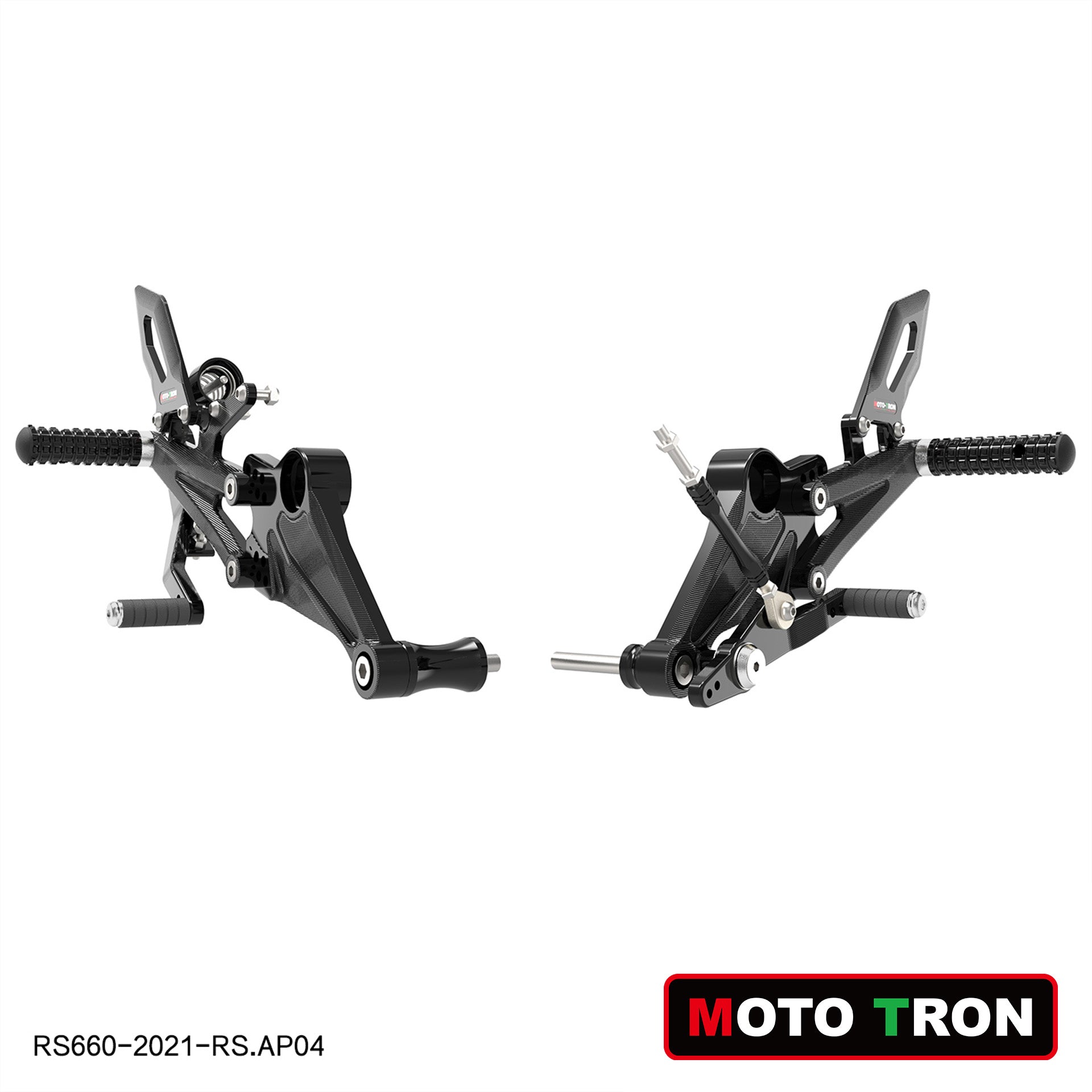 MOTO-TRON Rearsets for Aprilia RS660 (2021+)