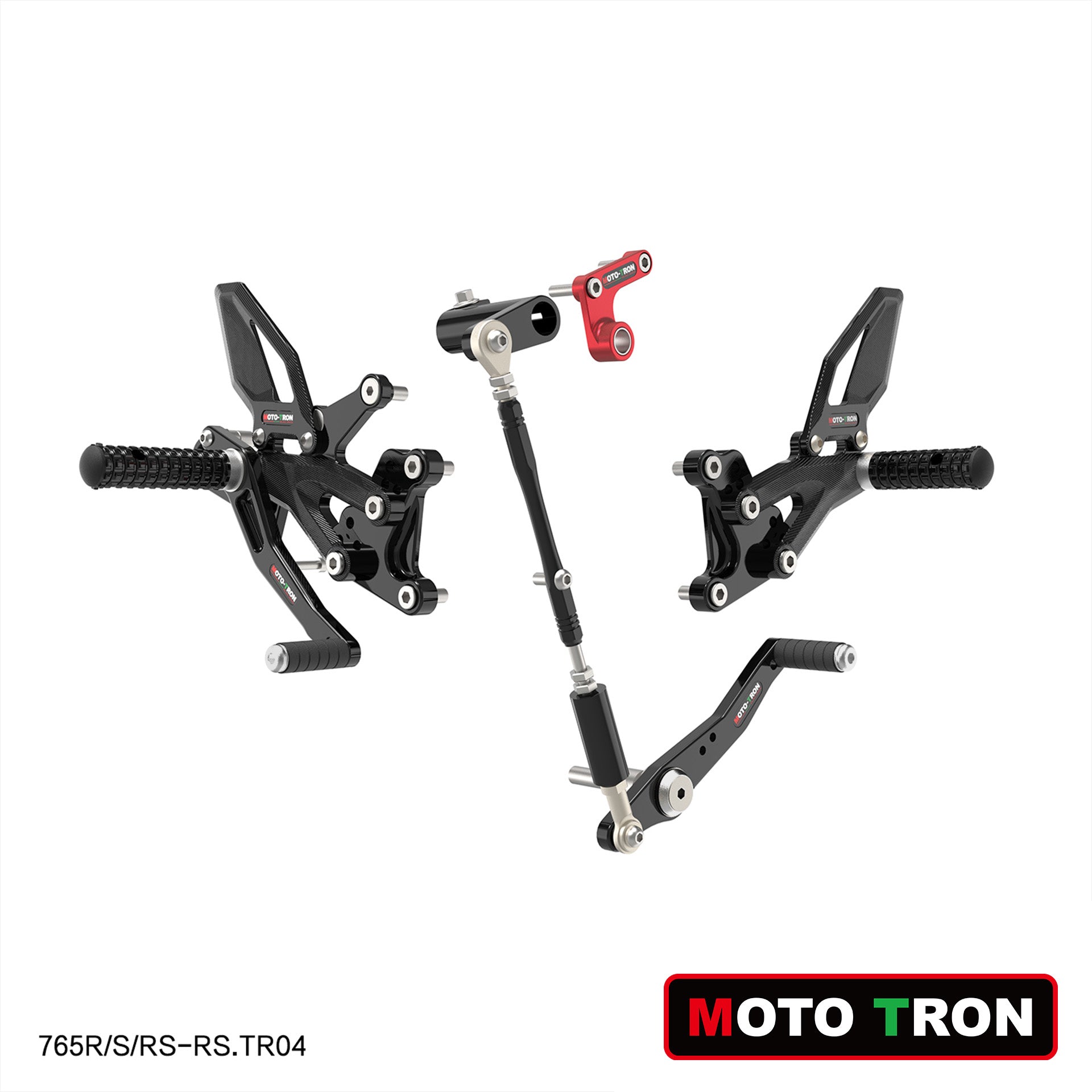 MOTO-TRON Rearsets for Triumph 765 R/RS/Moto2 (2024+)