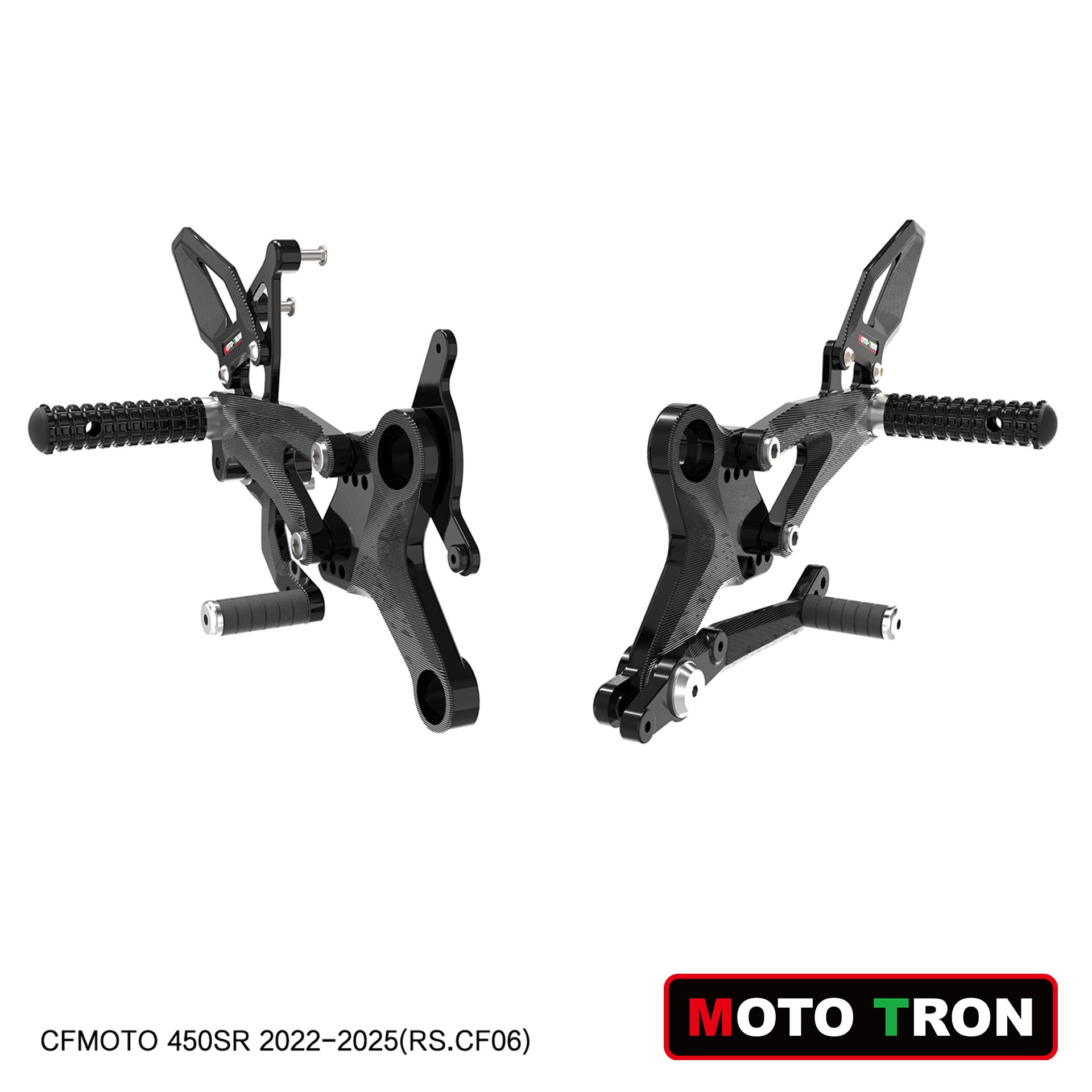 MOTO-TRON Rearsets for CFMOTO 450 SS 2022+