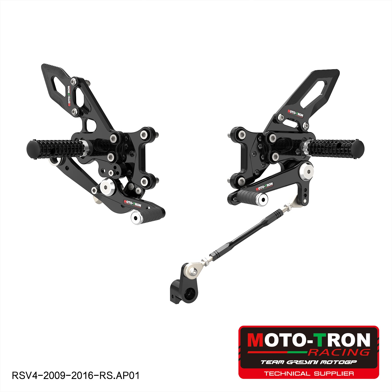 MOTO-TRON Rearsets for Aprilia RSV4 (2009-2016)