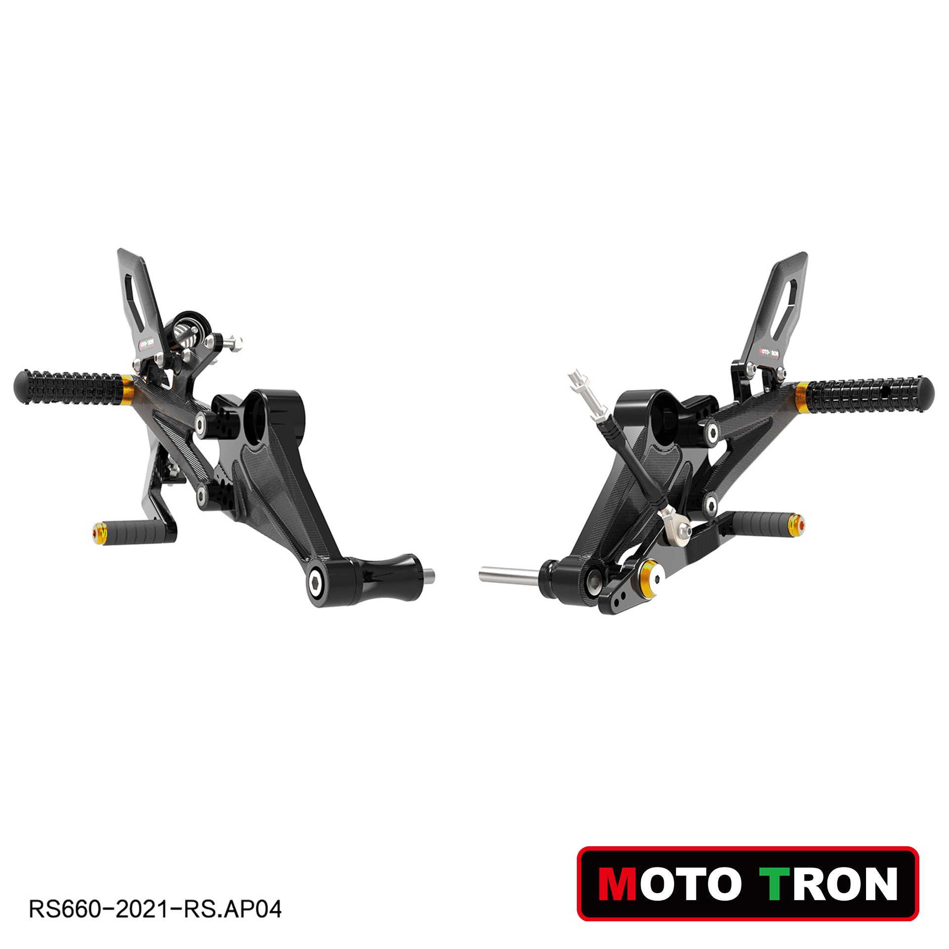 MOTO-TRON Rearsets for Aprilia RS660 (2021+)