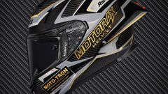 MOTO-TRON R90 GP Carbon Fiber Helmet