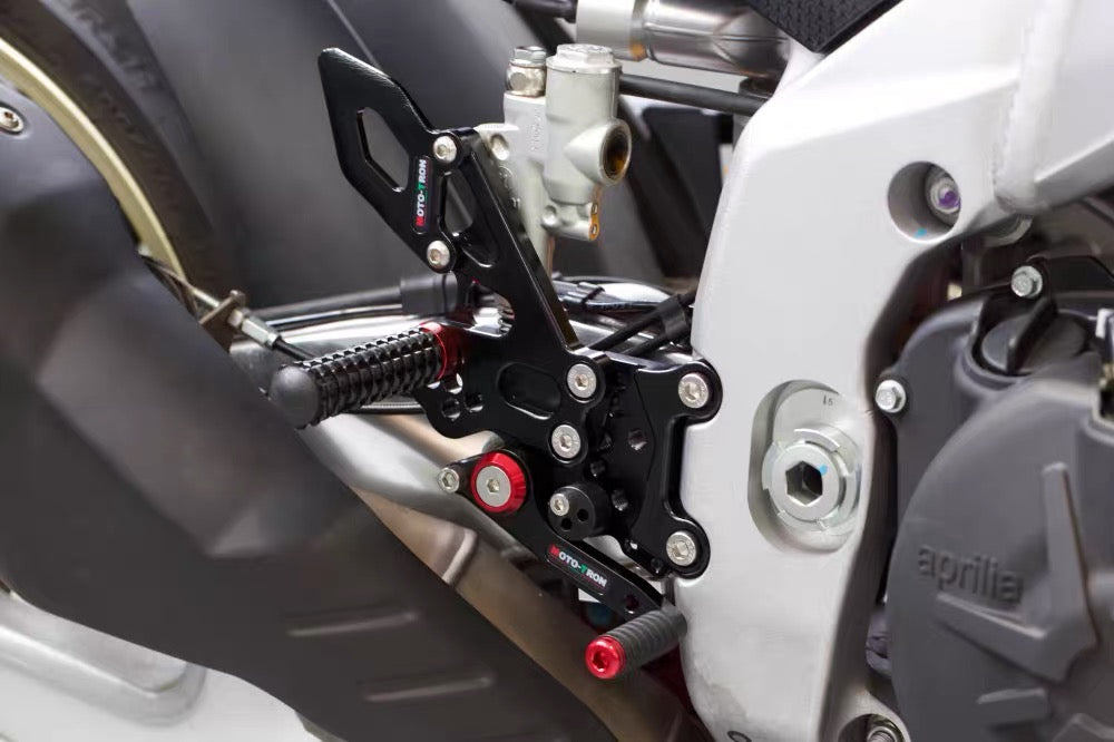 MOTO-TRON Rearsets for Aprilia RSV4 (2017+)