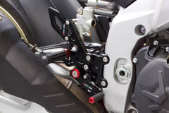 MOTO-TRON Rearsets for Aprilia RSV4 (2017+)