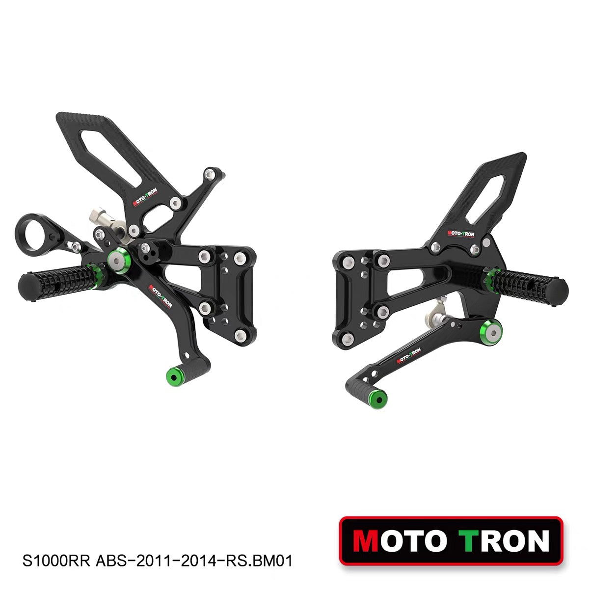 MOTO-TRON Rearsets for BMW S 1000 RR(2011-2014) / S 1000 R(2011-2016) ABS