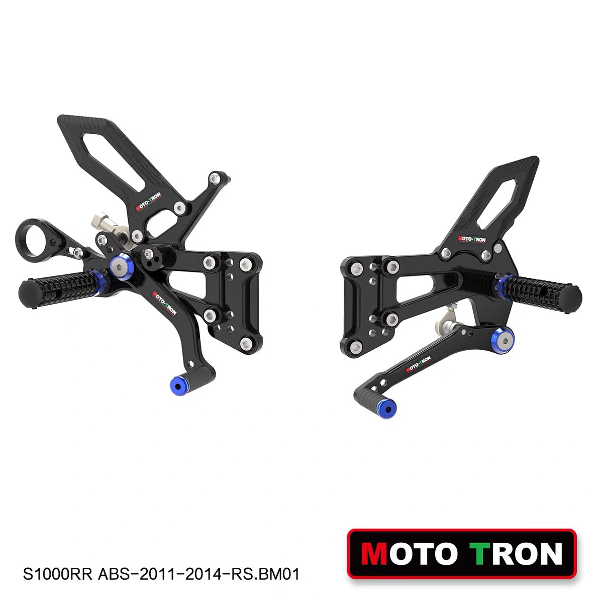MOTO-TRON Rearsets for BMW S 1000 RR(2011-2014) / S 1000 R(2011-2016) ABS