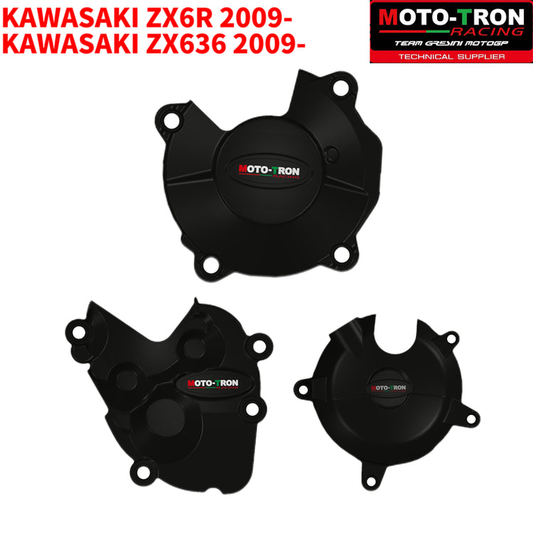 MOTO-TRON Engine Cover for KAWASAKI ZX-6R (2009+)