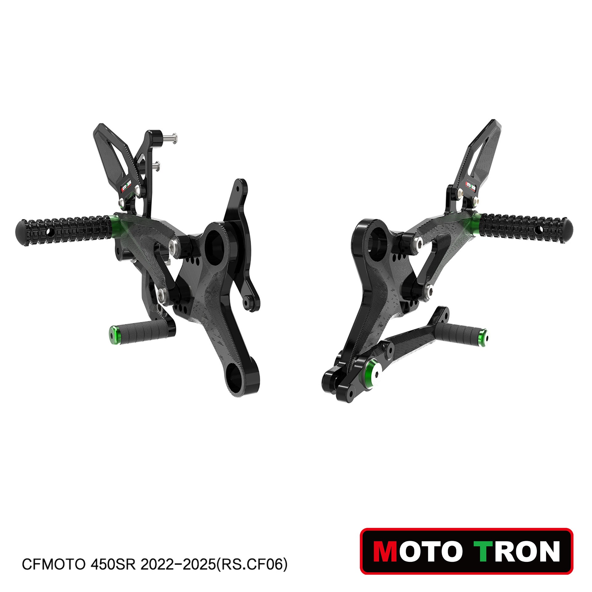 MOTO-TRON Rearsets for CFMOTO 450 SS 2022+