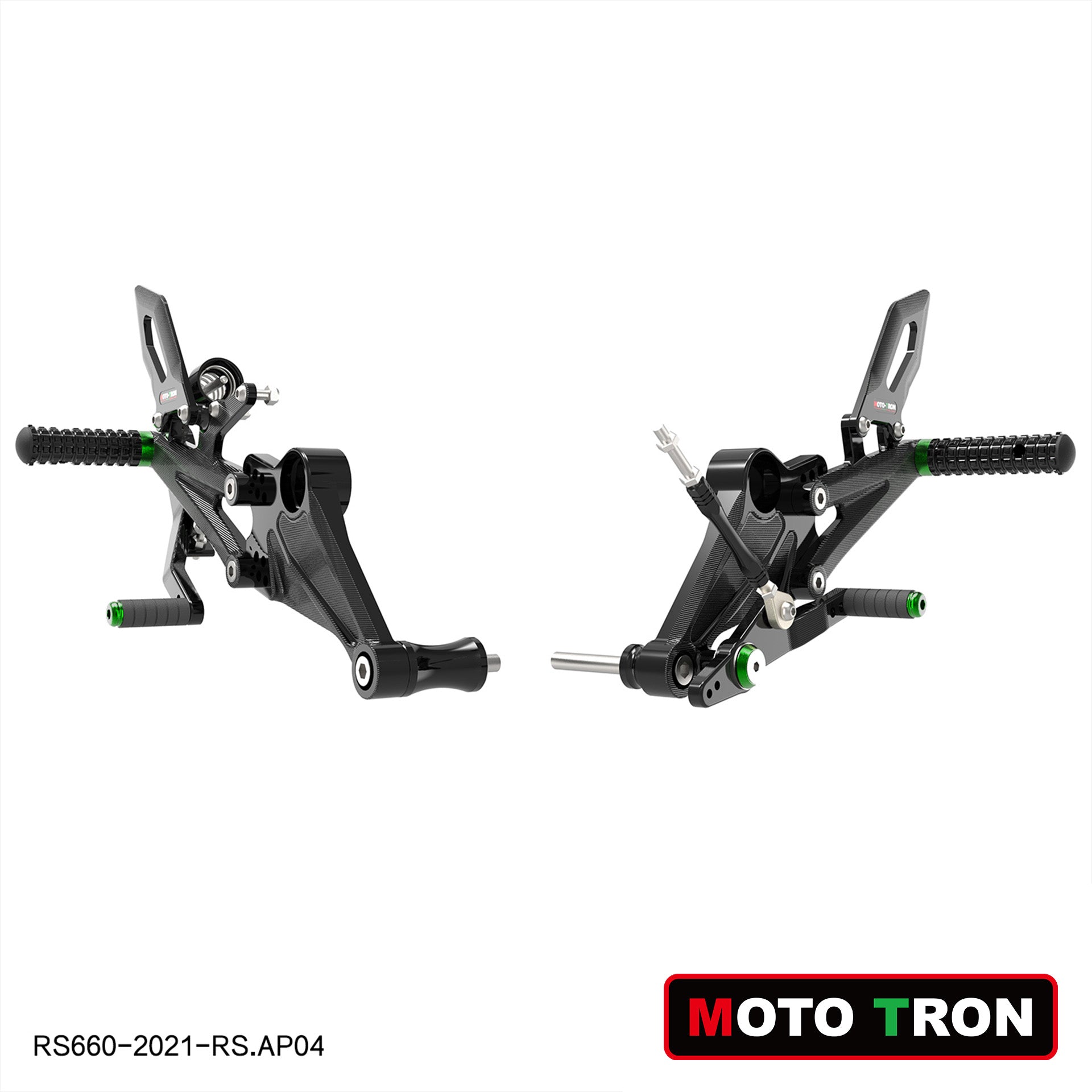 MOTO-TRON Rearsets for Aprilia RS660 (2021+)