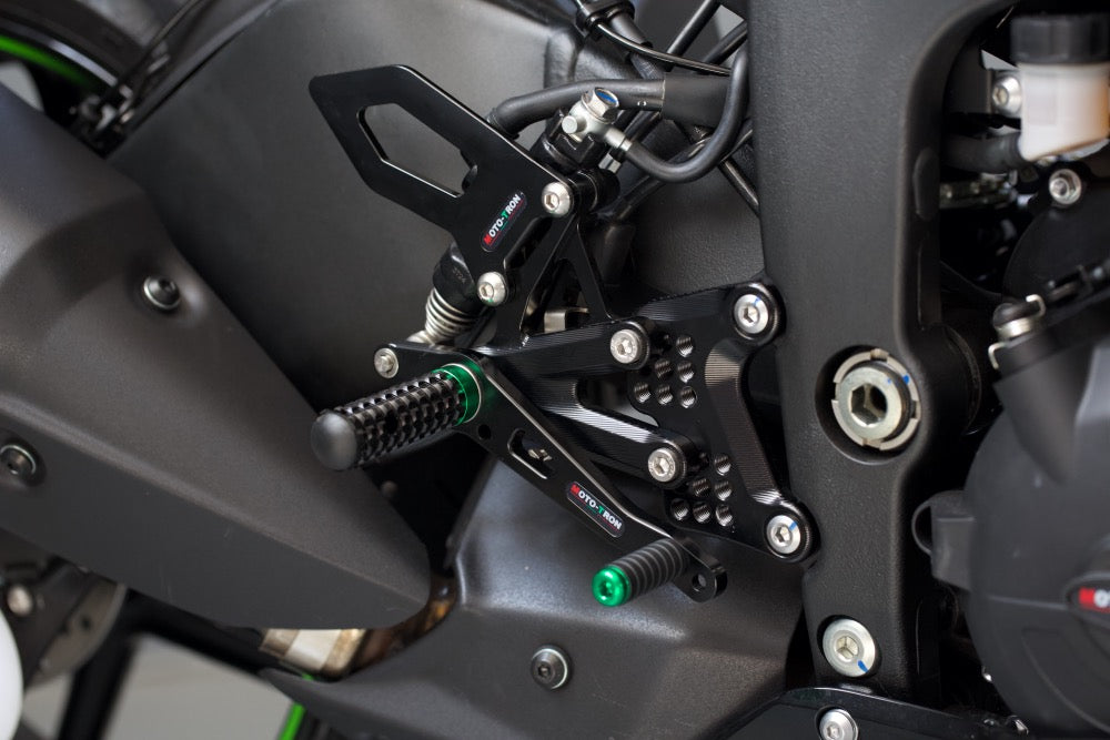 MOTO-TRON Rearsets for KAWASAKI ZX-6R (2009+)