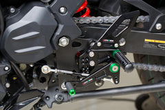 MOTO-TRON Rearsets for KAWASAKI NINJA 400/500 (2018+)