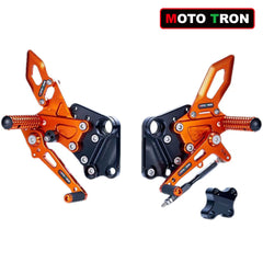 MOTO-TRON Rearsets for KTM Duke 390 (2018-2023)